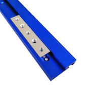 Barra De Miter Deslizadora Para Torno De Mesa Herramienta De Carpintería Aluminio Aleación Ranura T Fija Con Tornillos M6/M8T - details 2