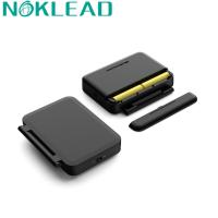 NOKLEAD Reloj De Mesa Portátil Con Termómetro Y Calendario Pantalla LCD Digital Reiki Mini Viaje Con Alarma De Despertador Estilo Moderno - details 1
