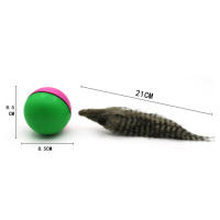 Juguete Interactivo Para Perros Y Gatos Electric Beaver Weasel Rolling Ball Entrenamiento Agilidad Animación Aleatoria Suministros Para Mascotas - details 10