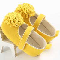 Zapatos De Bebé Para Niñas Mary Jane Con Lazo Y Adorno Floral Antideslizantes Y Transpirables Para Todas Las Estaciones - details 1