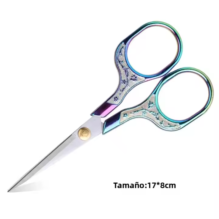 Tijeras De Costura Vintage KRABALL Para Bordado Y Artesanía Corte De Telas Y Hilo Acero Inoxidable Herramienta De Tailor Pequeña - 1