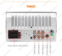 Reproductor Multimedia Para Coche Universal 7 Pulgadas 2 Din CarPlay Android Auto Pantalla Táctil Completa USB TF Soporte Para Control Del Volante - details 3