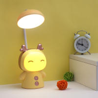 Lámpara De Escritorio USB Recargable Cute Portátil Para Lectura Y Trabajo Luz Nocturna LED Para Niños Regalo De Cumpleaños Iluminación Dimmable Para Mesa Lateral Protección Ocular - details 12