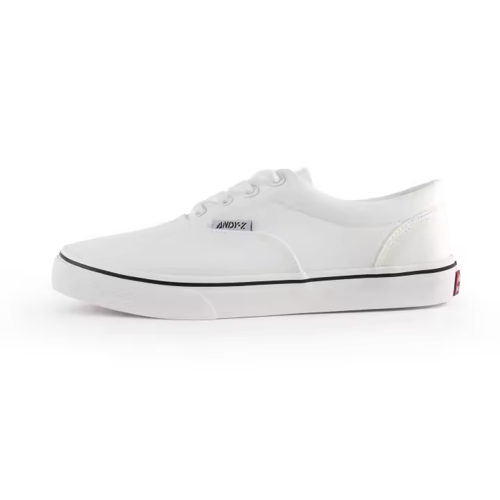 Zapatos de lona clásicos para hombre y mujer. ANDY-Z  AZ2333 Blanco - 1