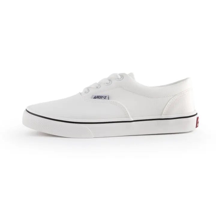 Zapatos de lona clásicos para hombre y mujer. ANDY-Z  AZ2333 Blanco - 1