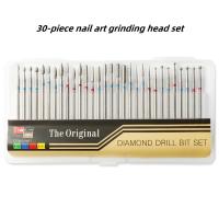 Set De 30 Piezas De Bits Para Taladro De Uñas Reemplazo Para Taladros Adecuado Para Modelado De Uñas Eliminación De Decoraciones De Uñas - details 10