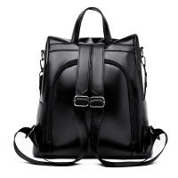 Mochara Nueva mochara Retro de gran capacidad, mochara informal de PU para Mujer, Bolsa de viaje al aire libre de alta gama - details 3