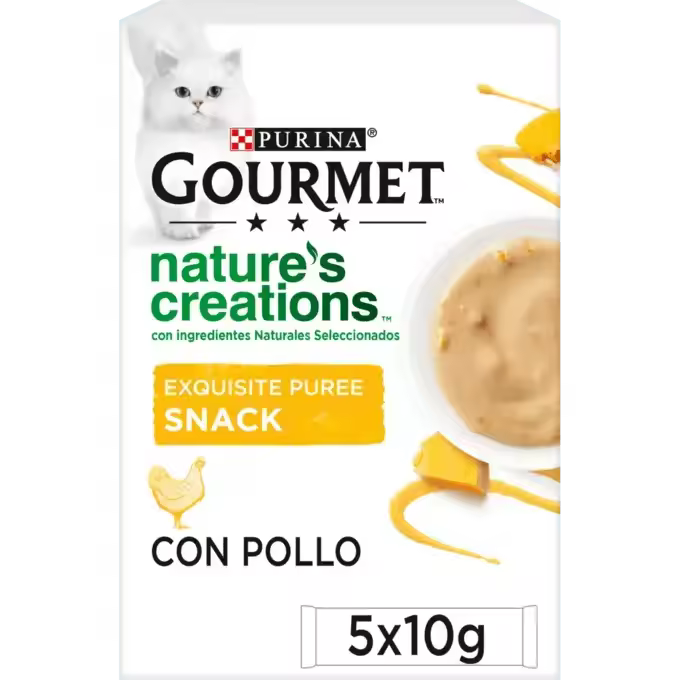 Nature's Creations Puré Pollo y Calabaza (11x5x10gr) - 1