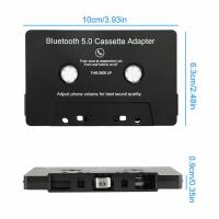 Receptor De Cinta Bluetooth 5.0 Para Coche Convertidor Universal MP3/SBC Estéreo Adaptador AUX Inalámbrico Cassette - details 1