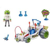 PLAYMOBIL (71633) Racing Profesor, Kart con Motor retráctil de gran velocidad, Funstars, novedades - details 1