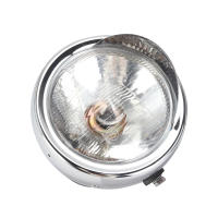 Faros De Motocicleta Universales Redondos 35W Retro Lámpara De Cobre Para Yamaha Suzuki Harley Honda CG125 Café Racer Bobber - details 2