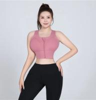 Chaleco Deportivo Para Mujer Talla Grande Impacto Alto Deporte Yoga Fitness Tank Top S-5XL Chaleco Deportivo Sin Aros Transpirable Secado Rápido Para Correr Y Ejercicio - details 14