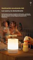 Lámpara De Noche LED Táctil Con Control Remoto Y Tiempo Para Dormitorio Y Habitación De Bebé Iluminación Decorativa Para Mesa Lámpara De Descanso Al Lado - details 4