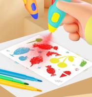 Set De Regalo De Navidad Para Niños Lápiz Espray De Acuarela Eléctrico 12 Colores Pincel Lavable Dibujo Juguetes Unisex - details 1
