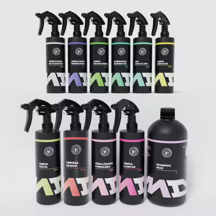 Advance pack. Pack de 10 productos para lavado de coches. Makers Detail - 1