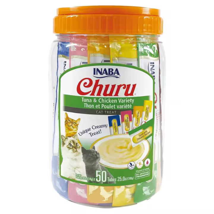 Churu Recetas variadas de Atún y Pollo (50x14gr) - 1