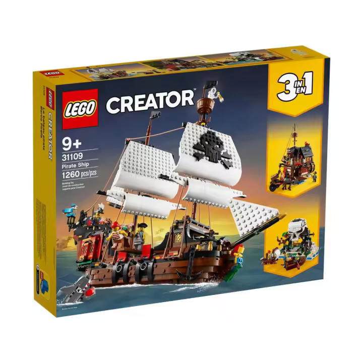 Lego Creator Barco Pirata 3 en 1 31109 Lego creator LEGO - 1