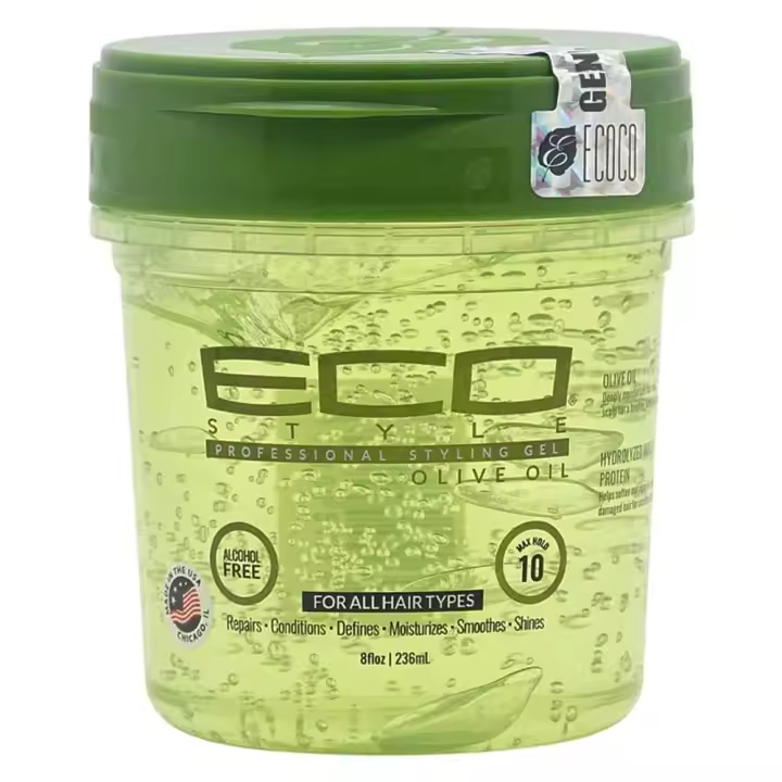 Eco Style Gel Olive Oil Gel    Producto para rizos definicion y styling - 1