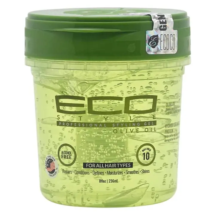 Eco Style Gel Olive Oil Gel    Producto para rizos definicion y styling - 1