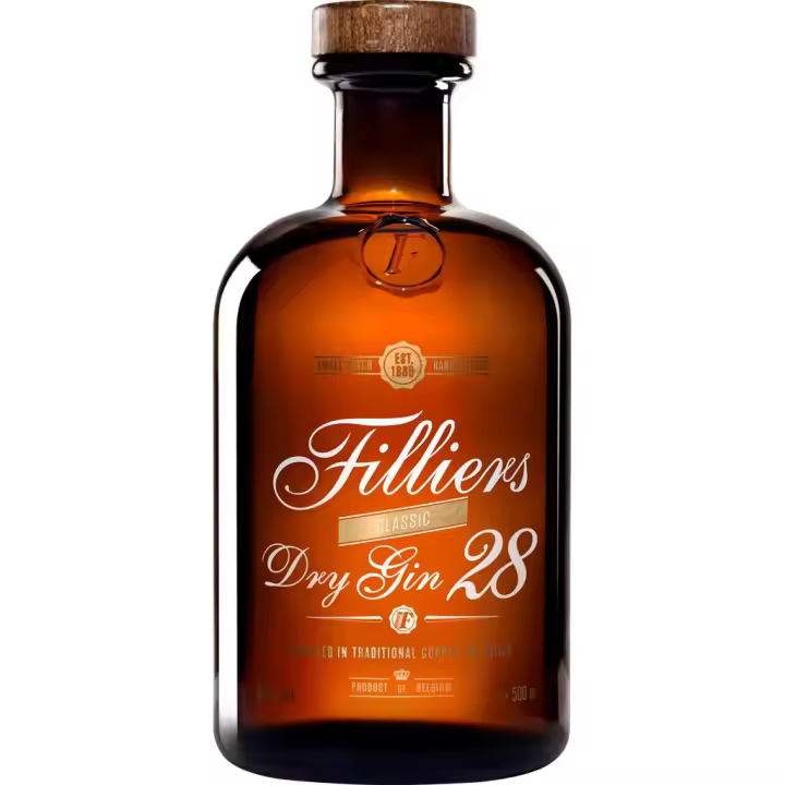 FILLIERS Classic Ginebra 28 Ingredientes Botánicos 50cl 46% - 1