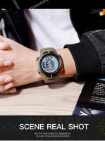 Reloj Deportivo De Hombre SKMEI Fitness Digital 100M Impermeable Con Alarma Batería De 10 Años Pantalla Digital Resistente Al Choque Reloj Hombre 1560 - details 4
