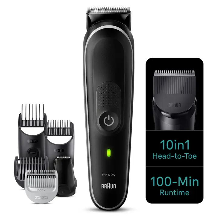 Afeitadora Masculina Braun Mgk5440 + Kingc Pack - 1