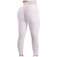 Leggings De Yoga Para Mujer Fitness Running Cintura Alta Slim Pantalones Deportivos Push up Secado Rápido Gimnasio Correr Trabajo Largo - details 11