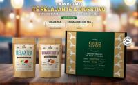 Caja Regalo Te Relajante Para Dormir Bien + Infusión Digestiva Contra Acidez Estomacal y Gases - Sin Cafeína - Manzanilla, Melisa, Hinojo, Regaliz, Canela, Menta - Infusiones Gourmet, 2 PACK x 100g - details 0