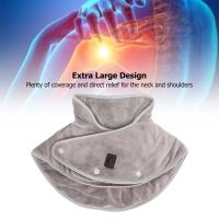 Calentador eléctrico de cuello y hombros, almohadilla masajeadora de tres engranajes, compresa caliente, calentador de Chal Cervical, USB para hombro, cuello, espalda, Brace relajante - details 1