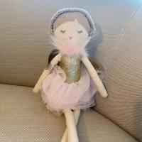 Muñeca De Peluche Rosa 50CM Con Corona Princesa Niña Suave Decoración Para Hogar Regalo De Cumpleaños Para Niñas Estilo Nórdico - details 8