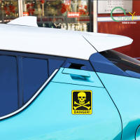 Pegatina De Coche Con Símbolo De Muñeco Peligroso Vinilo Impermeable Accesorios Para Coche Decoración De Vehículo - details 2