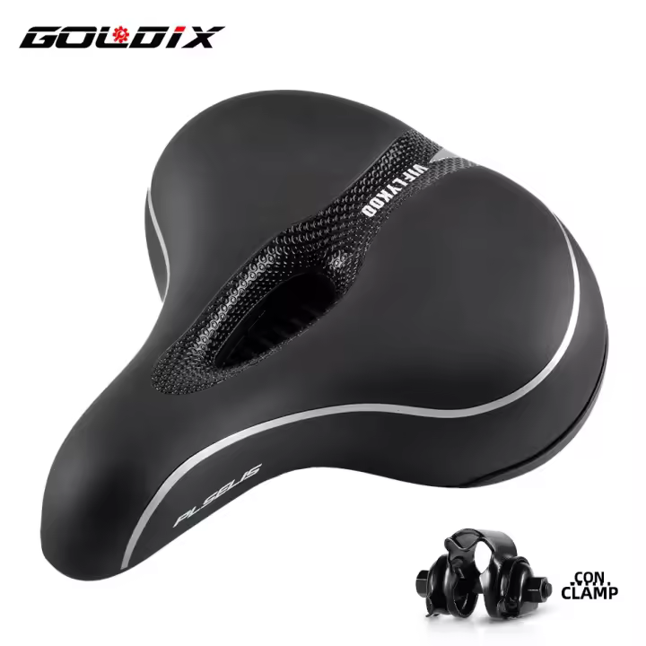 Sillín De Bicicleta MTB Oversized GOLDIX Sofá Cómodo Universal Para Bicicletas Eléctricas Y Estación De Ejercicio Estático - 1