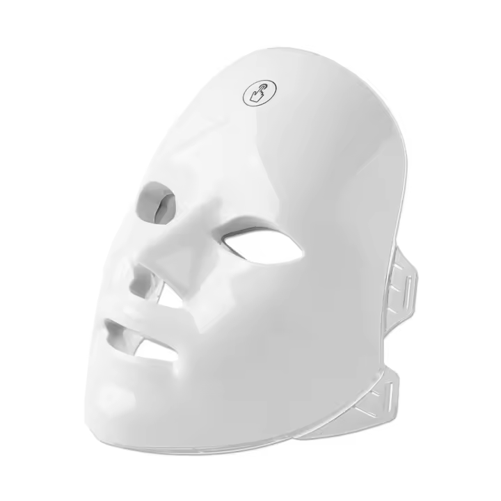 Máscara De Lámpara LED Recargable Para El Rostro Con 7 Colores Terapia Fotónica Para La Belleza Rejuvenecimiento De La Piel Blanqueamiento Dispositivo De Belleza Para El Hogar - 1
