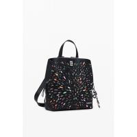 DESIGUAL AKP25_2000 Bolsos sport de mujer 35199 25V MOCHILA NEGRA COLORES - details 3