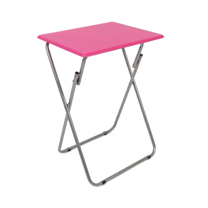 Mesa Plegable Portatil The Secret Home - Madera Multifuncional - 48x66x38 Cm - Ideal para Terraza, Balcón, Camping - 1