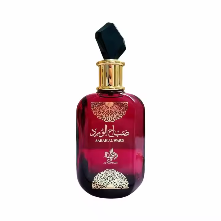 Perfume SABAH AL WARD Al wataniah 100ml +ATOMIZADOR 5ml Recargable GRATIS! Perfume MUJER Perfume Árabe Original De Dubai Emiratos Árabes, oriental - 1
