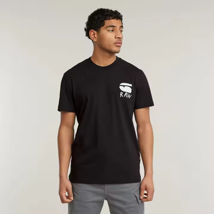 G-star Camiseta De Manga Corta Burger Back - 1