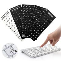 Pegatinas De Teclado Multilenguaje Para Portátil Y PC Reemplazo De Letras En Español/Inglés/Ruso/Alemán/Arabio/Italiano/Japonés - details 6