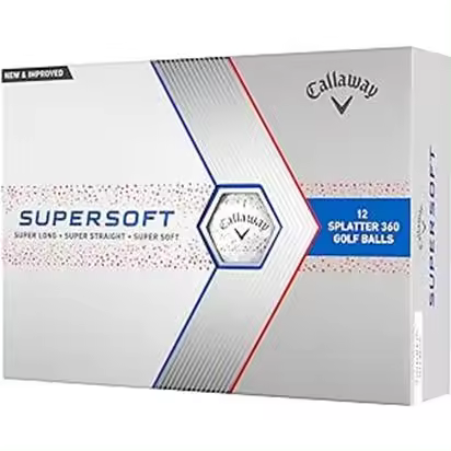 Callaway Supersoft Splatter Bolas de Golf - 1