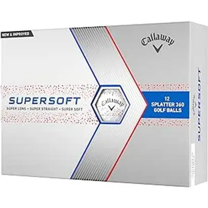 Callaway Supersoft Splatter Bolas de Golf - 1
