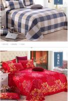 Juego De Sábanas Y Fundas Para Almohadas De Algodón 3 Piezas Textil Doméstico Estilo Pastoral Sábanas Planas Y Fundas Para Almohadas De 90gsm 100TC - details 3