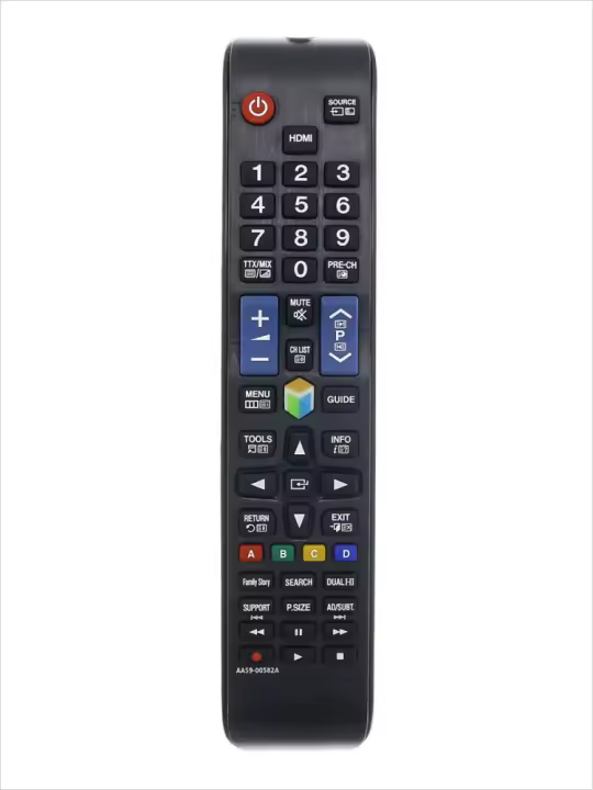Nueva Alta Calidad Control Remoto AA59-00582A Para TV LCD HD SAMSUNG SMART Universal Material ABS Negro Uso Para TV - 1