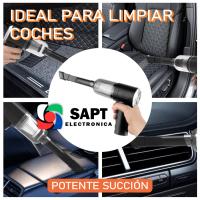 Aspiradora de Mano 3 en 1  Recargable por USB  Succión Potente y Función de Soplado  Filtro Lavable  Portátil y Compacta  Para Coche, Hogar y Oficina  Accesorios Incluidos  Fácil de Usar  Ideal para Limpieza de Polvo y Suciedad 🚗🏠✨ - details 1