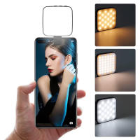 Luz De Billetera Magnética Mini Para iPhone 12 13 14 15 Serie LED Cube Con Clip Para Maquillaje Vlog Luz De Video De Cámara - details 2