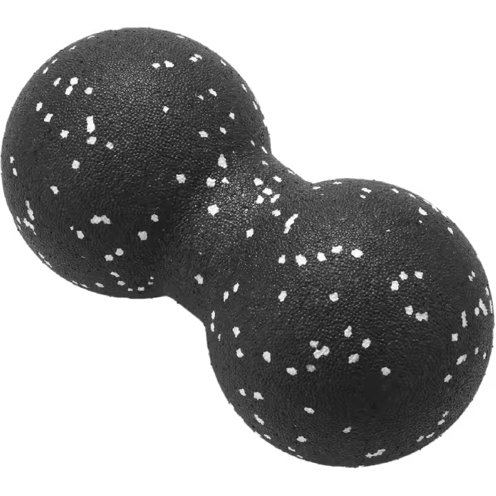 Bola de masaje de doble cabeza con forma de cacahuete de hockey, herramienta para masaje de puntos gatillo, flexibilidad y física. - 1