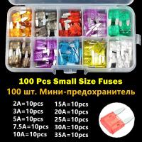 Kit De Fusibles Para Coche Medio Mini Con Almacenamiento 2A/3A/5A/7.5A/10A/15A/20A/25A/30A/35A Amperio Set De Fusibles De Hoja - details 5