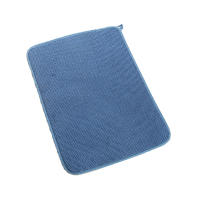Alfombrilla De Secado De Platos Microfibra Absorbente No Eslipiente Resistente Al Calor Tamaño 30x40cm Para Armario - details 20