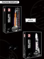 Bloques De Construcción Creativos De Espacio Ciudad Lanzamiento De La Misión Moon Starship Sistema De Torre De La Nave Espacial Modelo Juguete De Rompecabezas 869PCS Para Niños De 6 a 12 Años - details 4