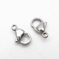 30-50Pcs Abrazaderas De Langosta De Acero Inoxidable 304 Para Pulseras Collares Cadenas Joyería DIY Tamaños 9-15mm Herramientas De Fabricación De Joyas - details 3