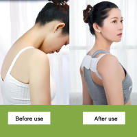 Corrector De Postura Ajustable Soporte De Espalda Correa Para Hombros Rectificador De Spine Corregidor Postural Adulto Polyester 90% Spandex 10% - details 11